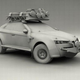Illustration for article titled Alfa Romeo Brera stars in a scale-model Dakar fantasy